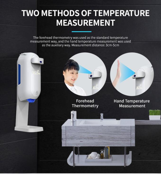 Du plus L5 distributeur automatique de savon de contact non avec la température mesurant 1100ml 3