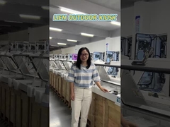 Kiosque de paiement en plein air