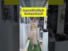 Vous faites toujours la queue pour payer la station-service?