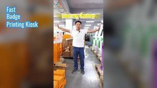 Kiosque d'auto-badge Enregistrement rapide des événements