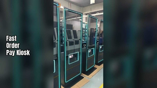 Machine de commande et de paiement de kiosque libre-service pour les restaurants