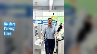 Le kiosque de stationnement résout les longs temps d'attente