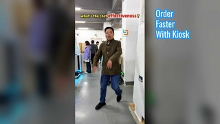 Le kiosque de commande en libre-service stimule les ventes