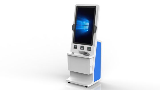 Windows et Android Hôpital Self Check In Kiosk Carte de paiement Machine à libre-service avec scanner de code QR