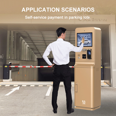 Écran étanche à l'eau à haute luminosité pour l'extérieur Parking Self Payment Kiosque