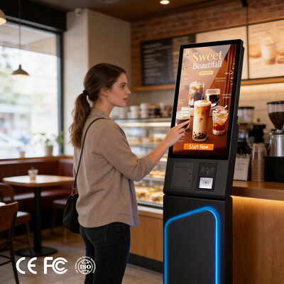 Le kiosque de commande automatique améliore la commodité
