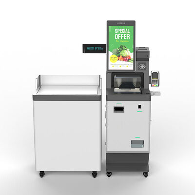 Fabricant de kiosques Machines de caisse de supermarchés Scanner des marchandises Paiement en libre-service