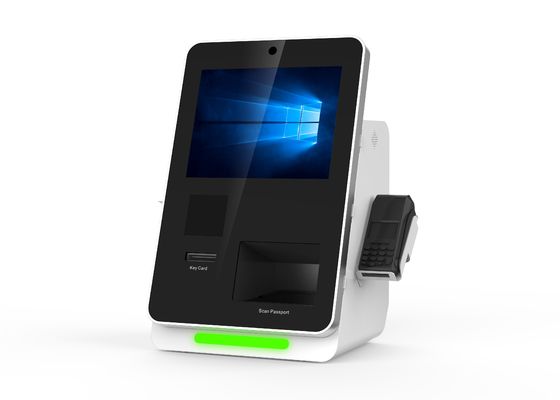 Machine de paiement de service d'individu de système d'OS Windows d'Android 15 pouces pour l'hôtel