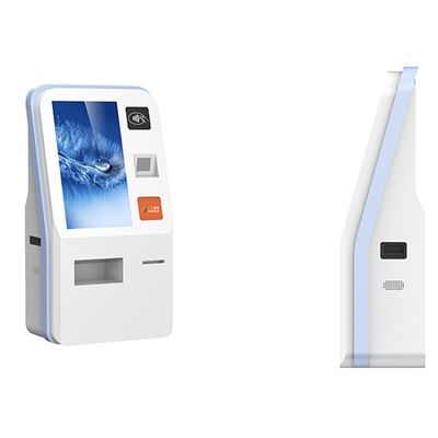 Kiosque de service d'individu d'hôpital avec le lecteur de cartes médical de RFID Reports Printer